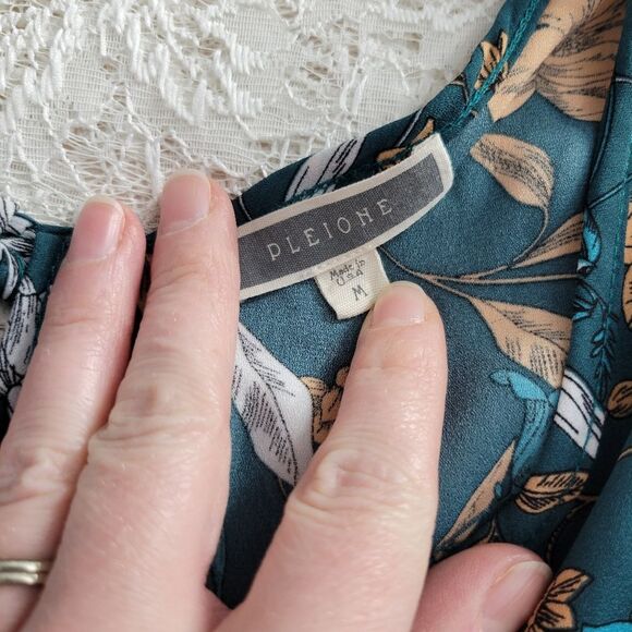 Anthropologie Pleione Hi-Low Blouse M - Picture 4 of 8